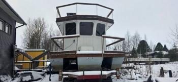  Saunalautta Ajettava lautta