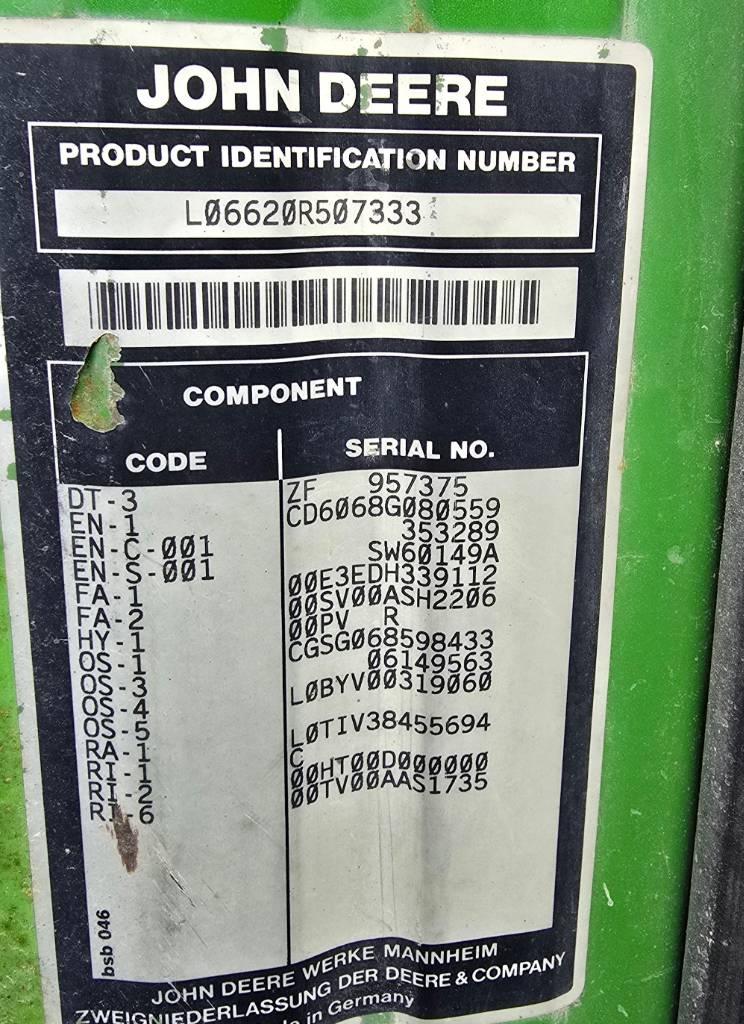 John Deere 6620 Premium Plus Traktorit