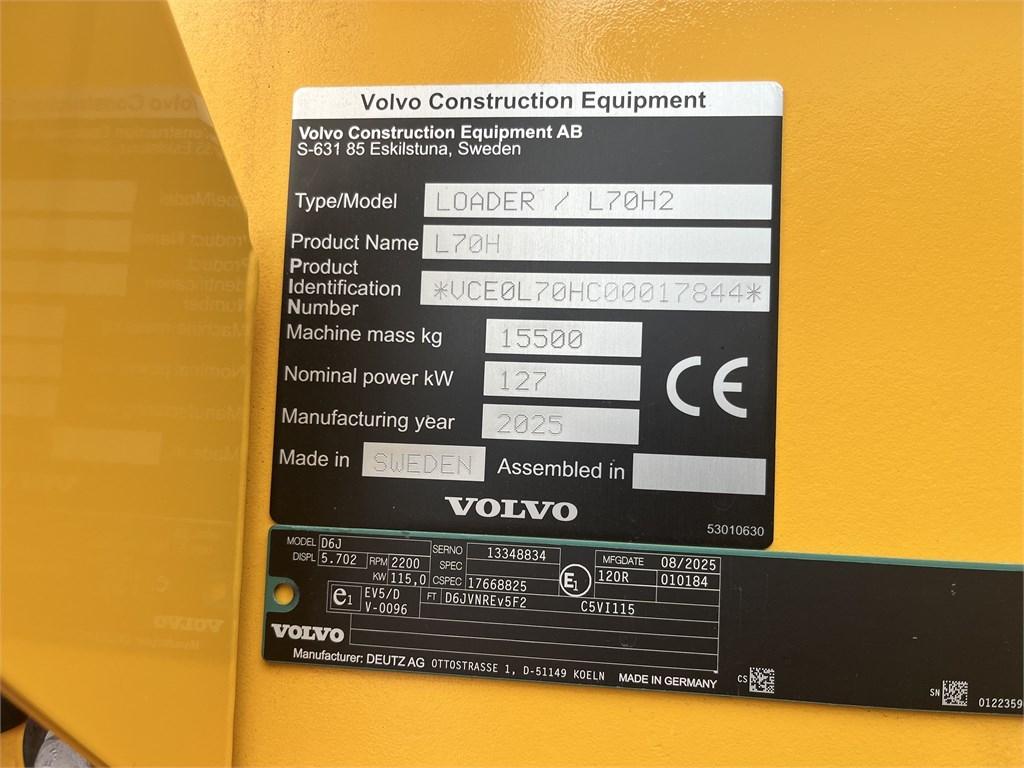 Volvo L70H2 Pyöräkuormaajat