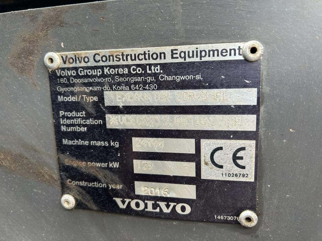 Volvo ECR 235 E L Telakaivukoneet