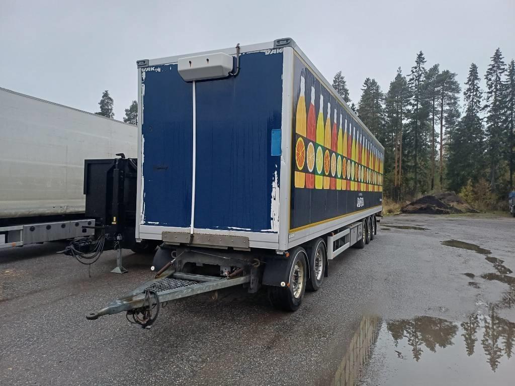 VAK Täysperävaunu perälaudalla Umpikoriperävaunut