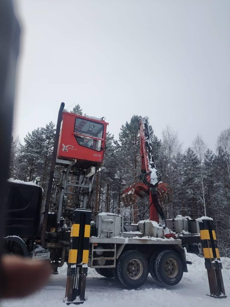 Scania P 114 Lastausauto Nosturiautot