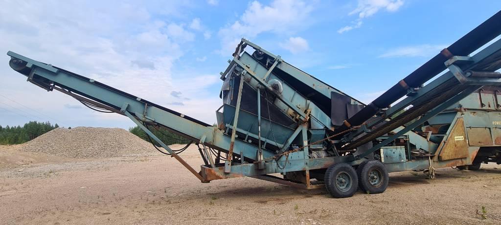Powerscreen chieftain kaksitasoseula Seulat