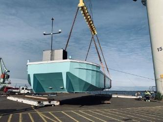 NOP Split Hopper Barge