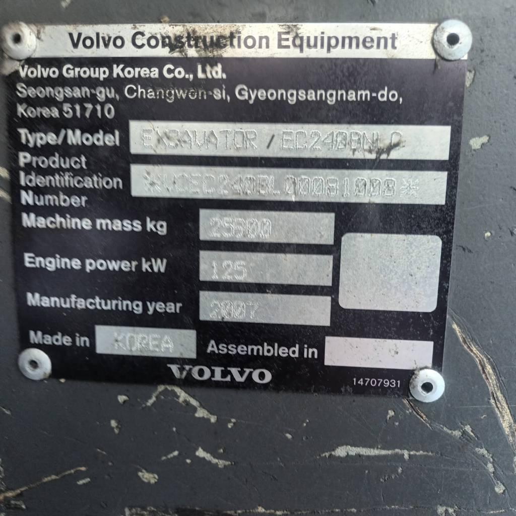 Volvo EC 240 B N L Telakaivukoneet
