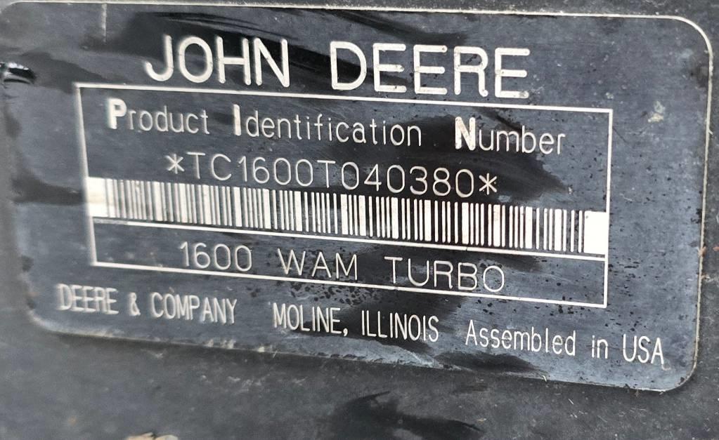 John Deere 1600 WAM Turbo Päältäajettavat ruohonleikkurit