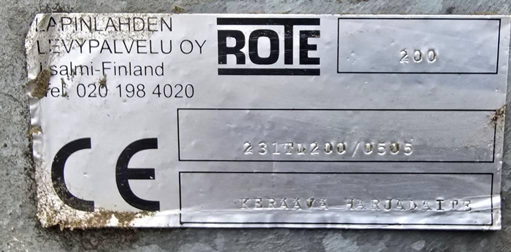 Rote 200 Lakaisukoneet