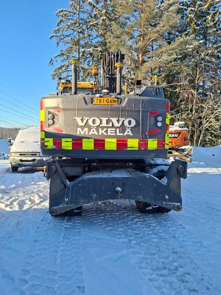 Volvo EW 160 E Pyöräkaivukoneet