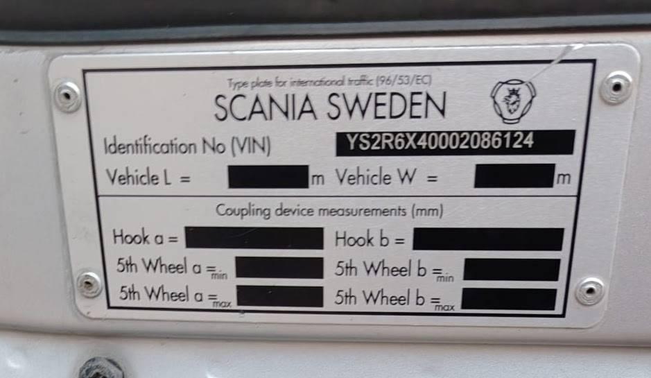 Scania R 620 Sora- ja kippiautot