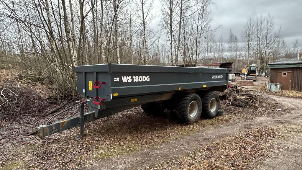 Weckman WS 180 DG Maansiirtoperävaunut