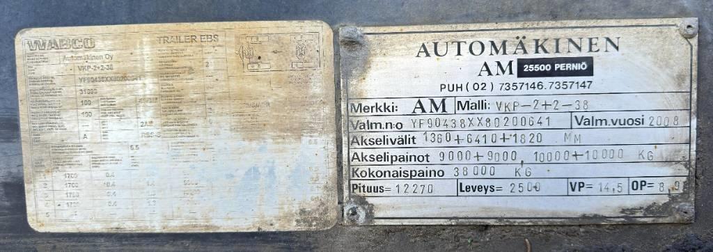 AM VKP-2+2-38 Vaihtolavaperävaunut