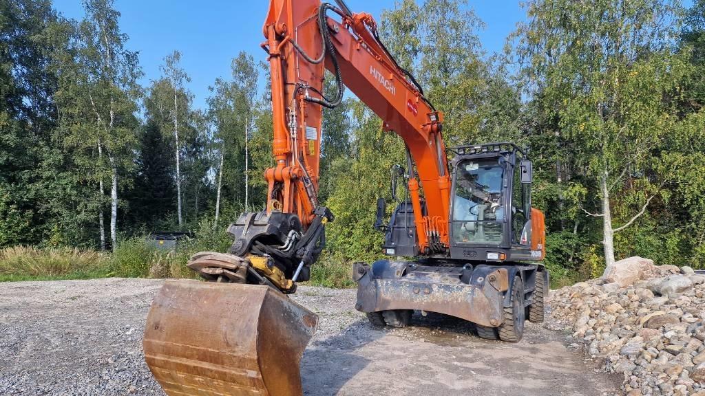 Hitachi ZX 170 W-6 Pyöräkaivukoneet