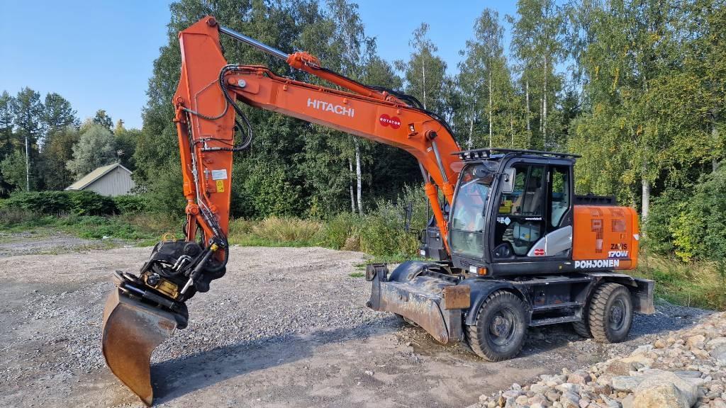 Hitachi ZX 170 W-6 Pyöräkaivukoneet